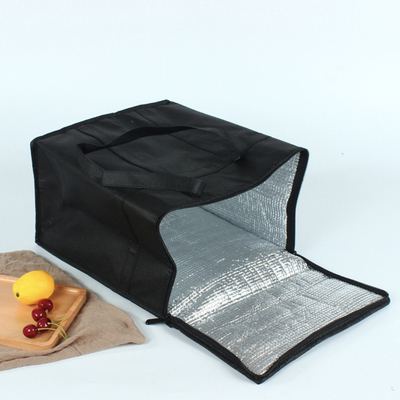 Не сплетенная сгущенная сумка изоляции портативного торта сумки охладителя алюминиевой фольги на вынос