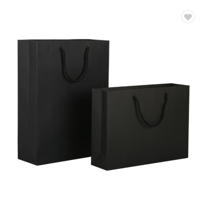 Бумажный мешок слоения ODM штейновый упаковывая изготовленную на заказ хозяйственную сумку черноты логотипа