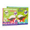 Игрушки коробки игры книги динозавра мозаики детей магнитные для детского сада