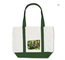 Напечатанные сумки Tote 6oz холста Eco органической сумки хлопко-бумажной ткани дружелюбные 8oz