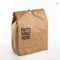 Изолированный OEM охладитель сумки обеда Kraft Брауна бумажный термальный кладет в мешки для пикника еды
