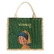 Изготовленная на заказ напечатанная сумка мешковины сумок Tote джута прокатанная сделанная по образцу