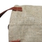 Джут луков напечатанный картошкой кладет сумки в мешки хранения с кожаной ручкой
